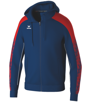 EVO STAR Trainingsjacke mit Kapuze - new navy/rot 