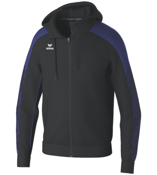 EVO STAR Trainingsjacke mit Kapuze - schwarz/ultra violet 