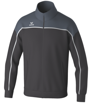 CHANGE by erima Trainingsjacke - black grey/slate grey/weiß