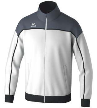 CHANGE by erima Trainingsjacke - weiß/slate grey/schwarz