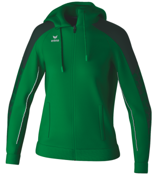 EVO STAR Trainingsjacke mit Kapuze - smaragd/pine grove