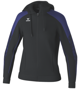 EVO STAR Trainingsjacke mit Kapuze - schwarz/ultra violet