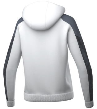 EVO STAR Trainingsjacke mit Kapuze - weiß/schwarz