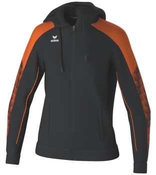 EVO STAR Trainingsjacke mit Kapuze - schwarz/orange