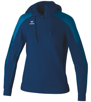 EVO STAR Trainingsjacke mit Kapuze - new navy/mykonos blue
