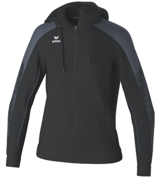 EVO STAR Trainingsjacke mit Kapuze - schwarz/slate grey