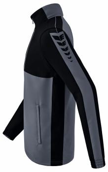 SIX WINGS Jacke mit abnehmbaren Ärmeln - slate grey/schwarz