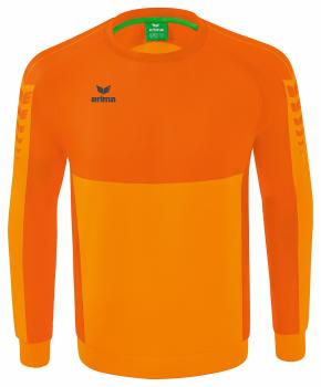 SIX WINGS Sweatshirt - new orange/orange