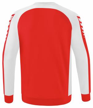 SIX WINGS Sweatshirt Kinder - rot/weiß