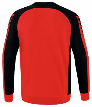 SIX WINGS Sweatshirt Kinder - rot/schwarz