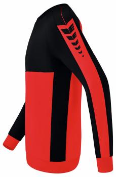 SIX WINGS Sweatshirt Kinder - rot/schwarz