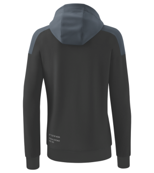 CHANGE by erima Kapuzensweat - black gey/slate grey/weiß