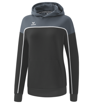 CHANGE by erima Kapuzensweat - black gey/slate grey/weiß