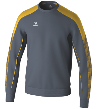 EVO STAR Sweatshirt - slate grey/gelb