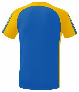 SIX WINGS T-Shirt - new royal/gelb