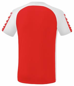 SIX WINGS T-Shirt - rot/weiß
