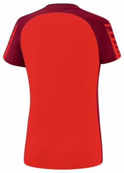 SIX WINGS T-Shirt Damen - rot/bordeaux