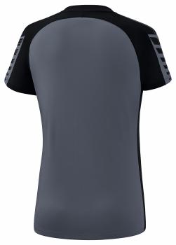 SIX WINGS T-Shirt Damen - slate grey/schwarz