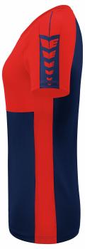 SIX WINGS T-Shirt Damen - new navy/rot