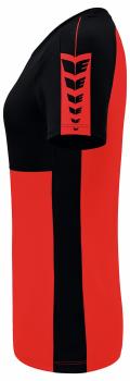 SIX WINGS T-Shirt Damen - rot/schwarz