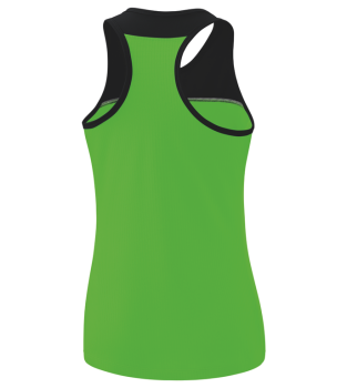 CHANGE by erima Tanktop - green/schwarz/weiß