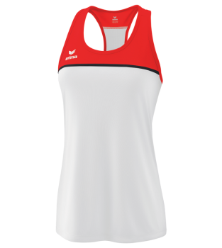CHANGE by erima Tanktop - weiß/rot/schwarz