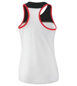 CHANGE by erima Tanktop - weiß/schwarz/rot