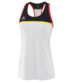 CHANGE by erima Tanktop - weiß/schwarz/rot