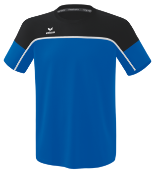 CHANGE by erima T-Shirt - new royal/schwarz/weiß