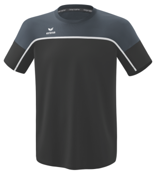 CHANGE by erima T-Shirt - black grey/slate grey/weiß
