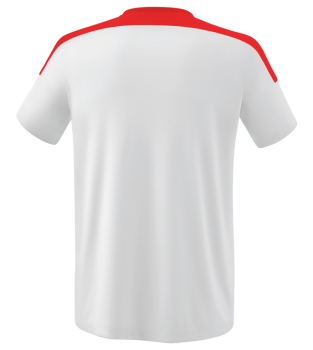 CHANGE by erima T-Shirt - weiß/rot/schwarz
