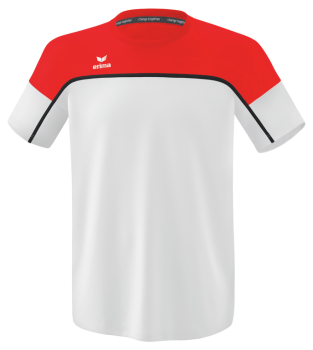 CHANGE by erima T-Shirt - weiß/rot/schwarz