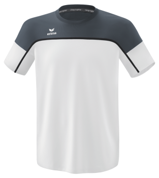 CHANGE by erima T-Shirt - weiß/slate grey/schwarz