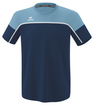 CHANGE by erima T-Shirt - new navy/faded denim/weiß