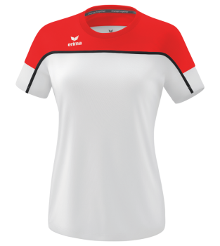 CHANGE by erima T-Shirt - weiß/rot/schwarz