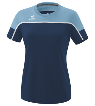 CHANGE by erima T-Shirt - new navy/faded denim/weiß