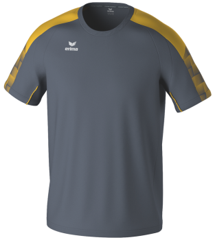 EVO STAR T-Shirt - slate grey/gelb