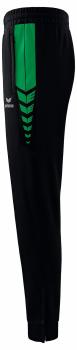 SIX WINGS Worker Hose - schwarz/smaragd