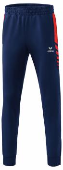 SIX WINGS Worker Hose Kinder - new navy/rot