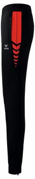 SIX WINGS Worker Hose Damen - schwarz/rot