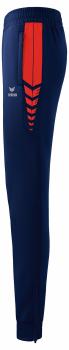 SIX WINGS Worker Hose Damen - new navy/rot