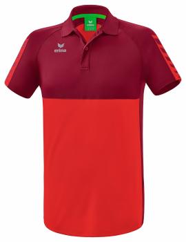 SIX WINGS Poloshirt - rot/bordeaux