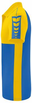 SIX WINGS Poloshirt - new royal/gelb