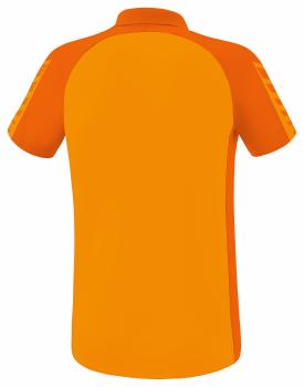 SIX WINGS Poloshirt - new orange/orange