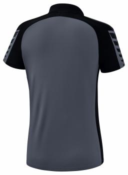 SIX WINGS Poloshirt Damen - slate grey/schwarz