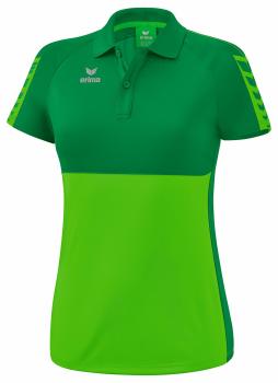 SIX WINGS Poloshirt Damen - green/smaragd