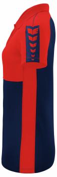 SIX WINGS Poloshirt Damen - new navy/rot