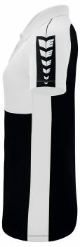 SIX WINGS Poloshirt Damen - schwarz/weiß