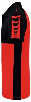 SIX WINGS Poloshirt - rot/schwarz