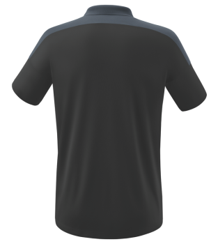 CHANGE by erima Poloshirt - black grey/slate grey/weiß